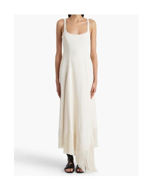 Khaite White Vivian Dress
