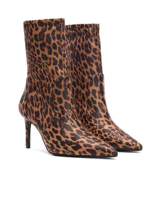 Stuart Weitzman Brown Stuart Power Bootie 10