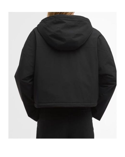 Barbour Black Long-Sleeved Casual Jacket