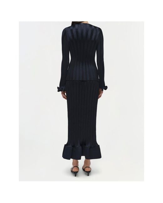 Jonathan Simkhai Black Hollis Skirt