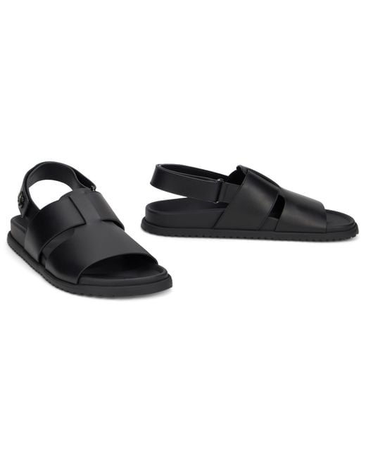 Dolce & Gabbana Black Berry Logo Sandals for men