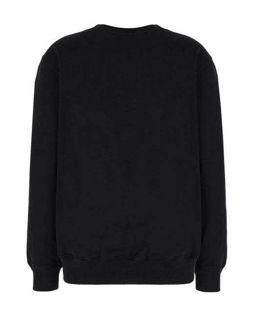 Moschino Black Logo-Print Sweatshirt