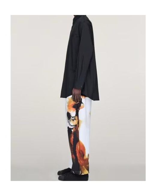 Y-3 Blue Aop Sport Uniform Track Pants for men