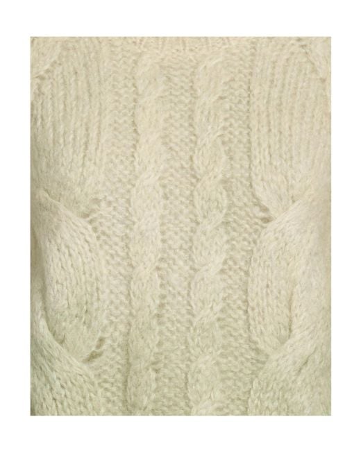 Maison Margiela Green Long Sleeves Jumper