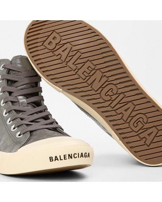 Balenciaga Gray Paris High Tops for men