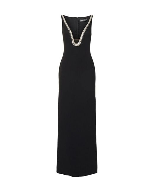 David Koma Black Sleeveless Dress