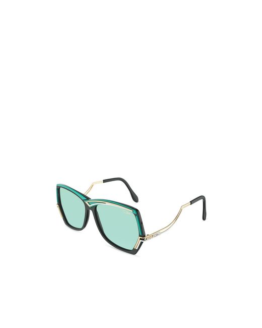 Cazal Green Geometric Sunglasses for men