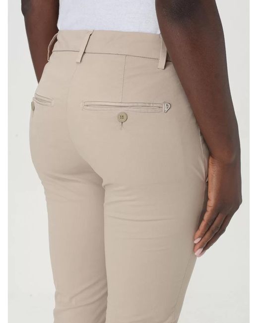 Dondup Natural Belt Loop Casual Pants