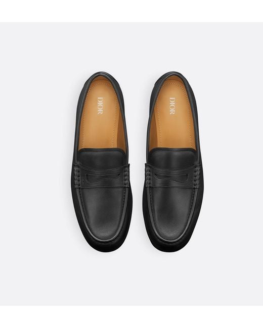 Dior Homme Granville Slip-On Loafers in Black for Men | Lyst