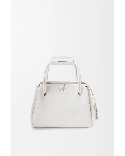 Loewe White Medium Madrid Bag