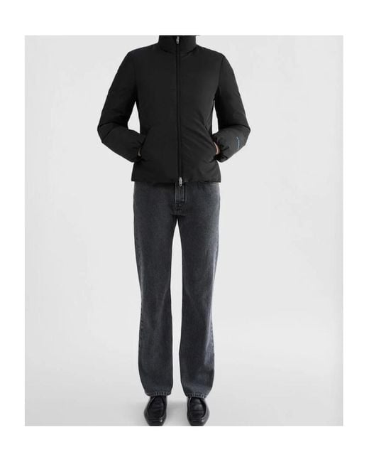 Jil Sander Black Technical Down Blouson