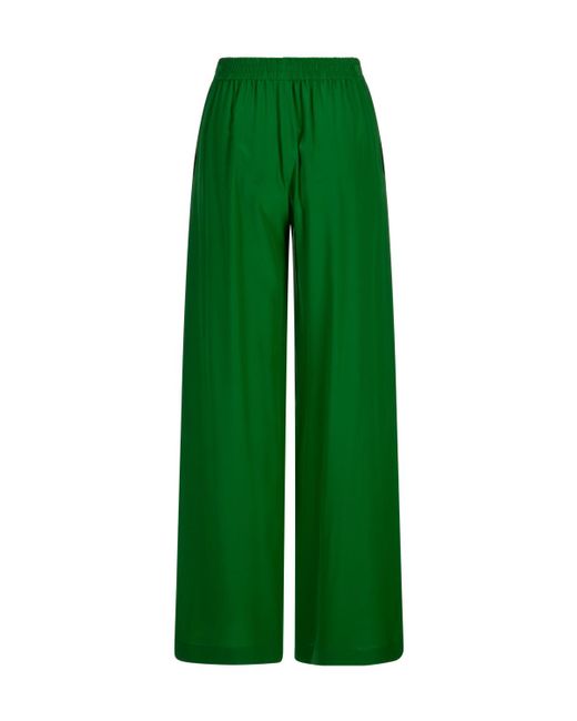 Gianluca Capannolo Green Elastic Waist Casual Pants