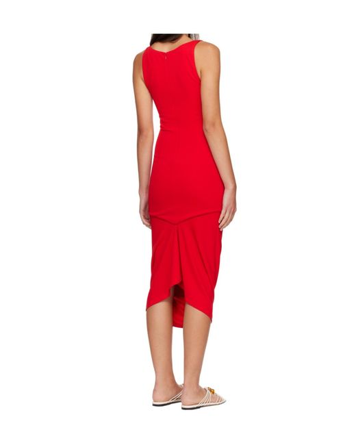 Jacquemus Red Sleeveless Dress