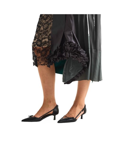 Prada White Stiletto Court Shoes