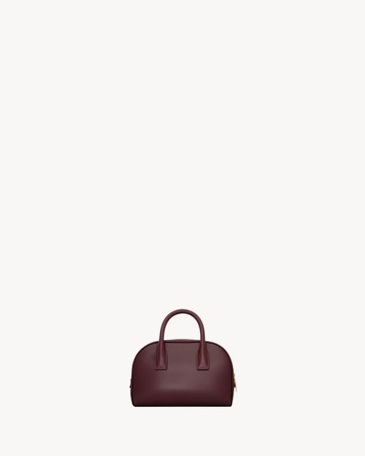 Saint Laurent Purple Sac De Jour Boston Mini Shoulder Bag