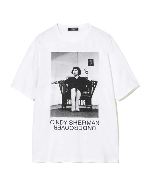 Undercover White Short-Sleeved T-Shirt for men