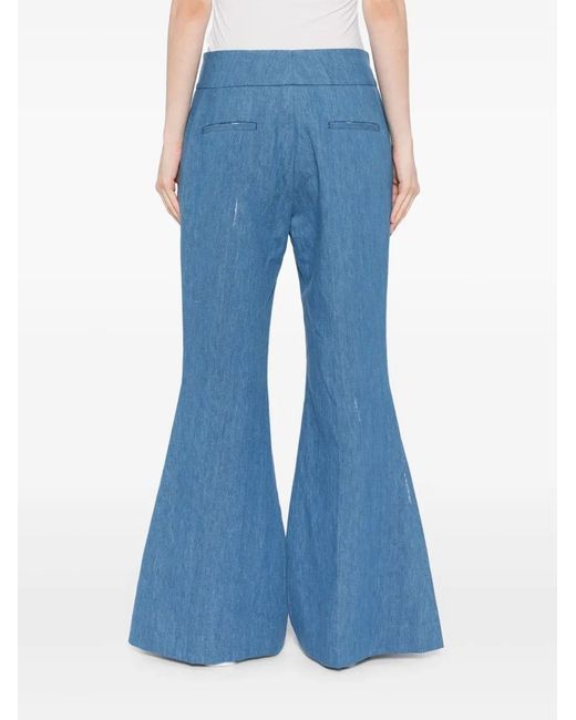 Gabriela Hearst Blue Marsh Trousers