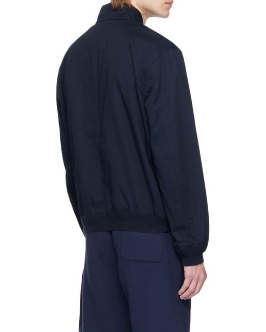 Polo Ralph Lauren Blue Polo Pony Zipped Jacket for men