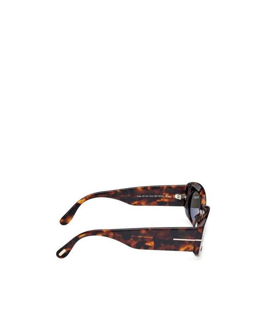 Tom Ford White Full Frame Sunglasses for men