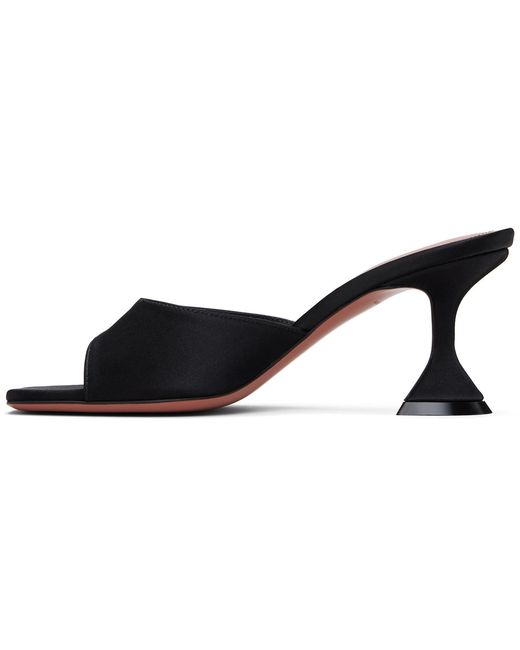 AMINA MUADDI Black Lupita 70 High-Heeled Sandals
