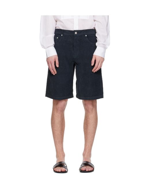 GIMAGUAS Blue Belt Loop Shorts for men