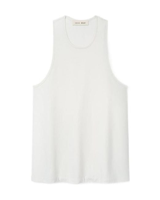 Fear Of God White Sleeveless Tank Top for men