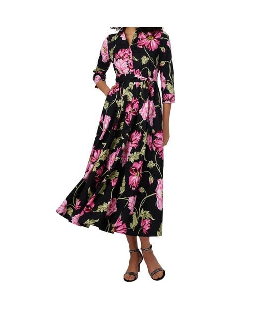 Diane von Furstenberg Red Pattern Dress