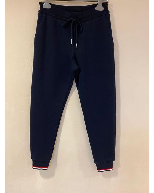 Thom Browne Blue Casual Sweatpants for men