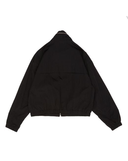 AMI Black Long Sleeved Zipped Jacket for men
