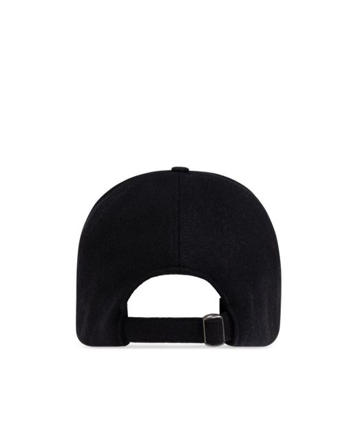Canada Goose Black Logo-Patch Baseball Cap for men