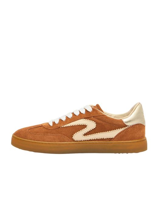 Stuart Weitzman Brown Sw Runaround Sneaker