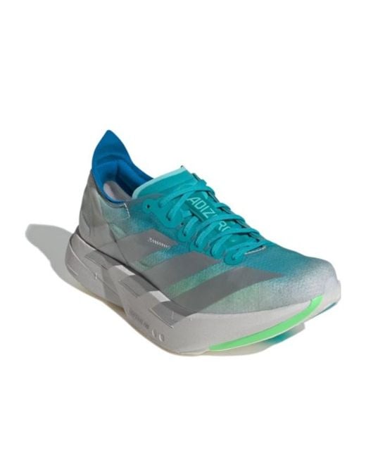 Adidas Blue Adizero Adios Pro 4 Sneakers