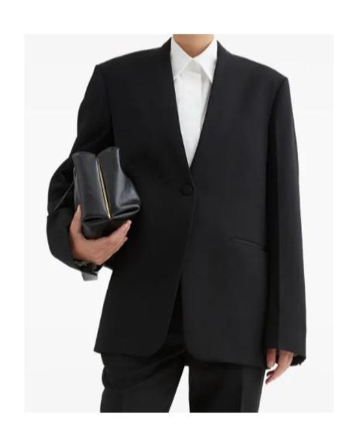 Jil Sander Black Wool Tailored Jacket