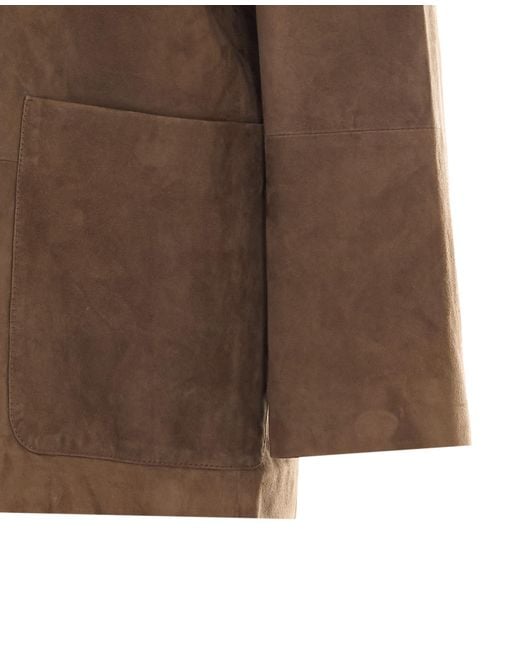 Max Mara Brown 'S Smmastrale Button-Up Jacket