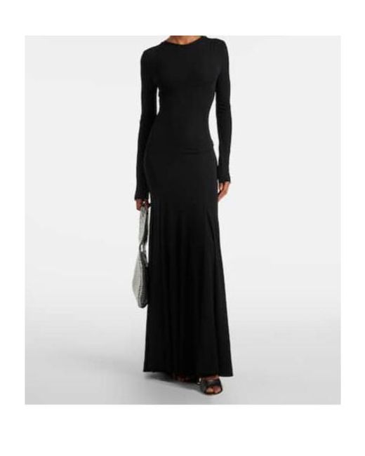 Christopher Esber Black Extra Long Dress