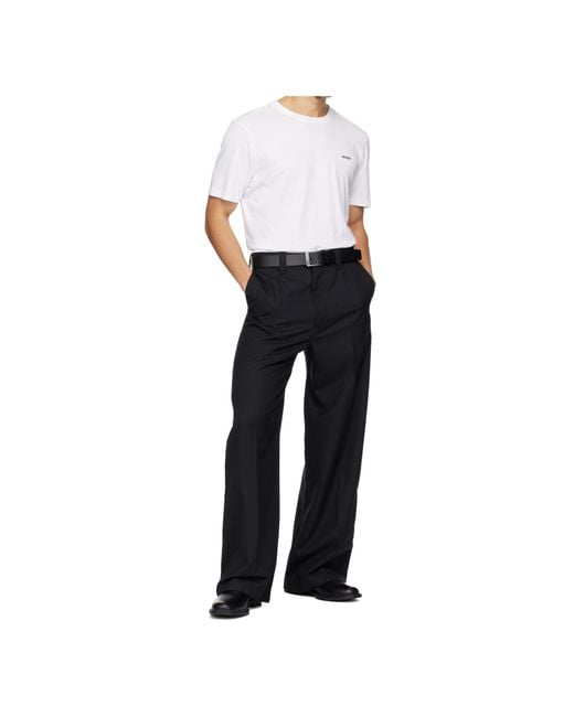 Boss Black Logo Tab Derby Shoes for men