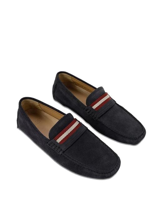 Bally Black Logo Love Shoes for men