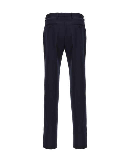 Tagliatore Blue Single-Breasted Two Piece Suit for men
