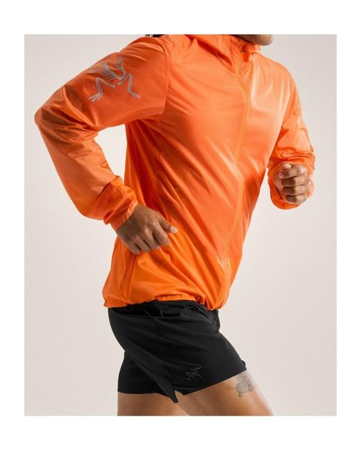 Arc'teryx Orange Norvan Windshell Hoody for men