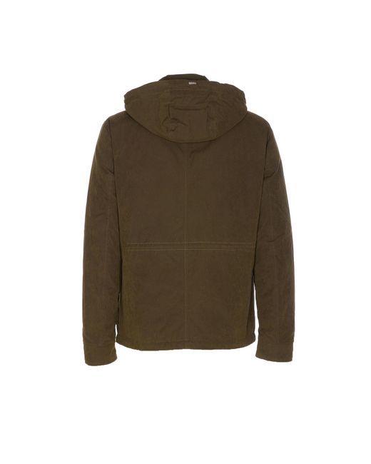 Herno Green Jackets for men