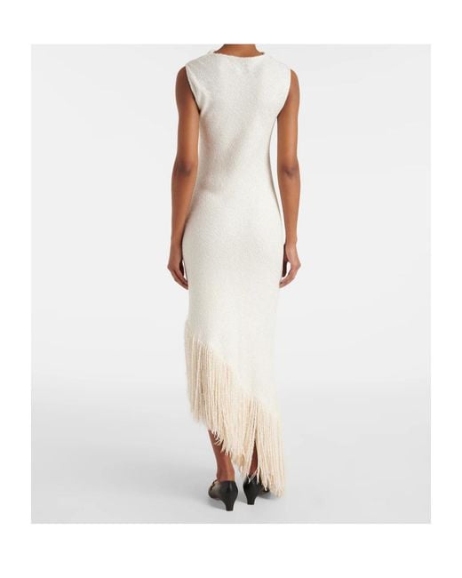 Gabriela Hearst White Awar Silk Maxi Dress