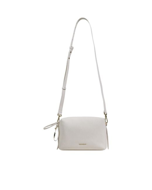 Coccinelle Gray Small Nory Shoulder Bag