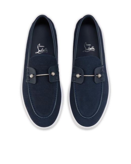 Christian Louboutin Blue Chambeliboat Yacht for men