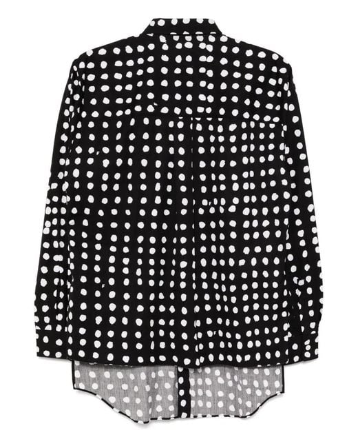 Comme des Garçons Black Filip Pagowski Polka-Dot Shirt for men