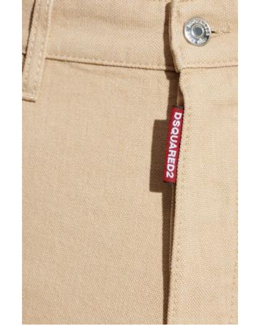 DSquared² White Jeans '642' for men