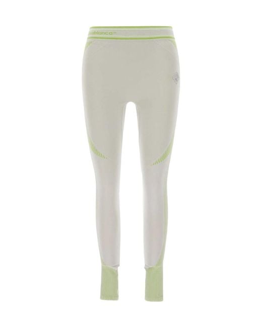 Casablanca Gray Logo Detail Leggings