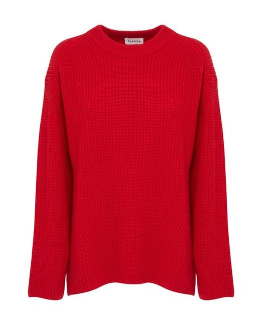 P.A.R.O.S.H. Red Long-Sleeved Sweater