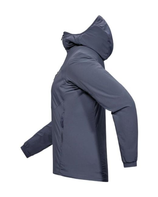 Arc'teryx Blue Zip Front Hooded Jacket