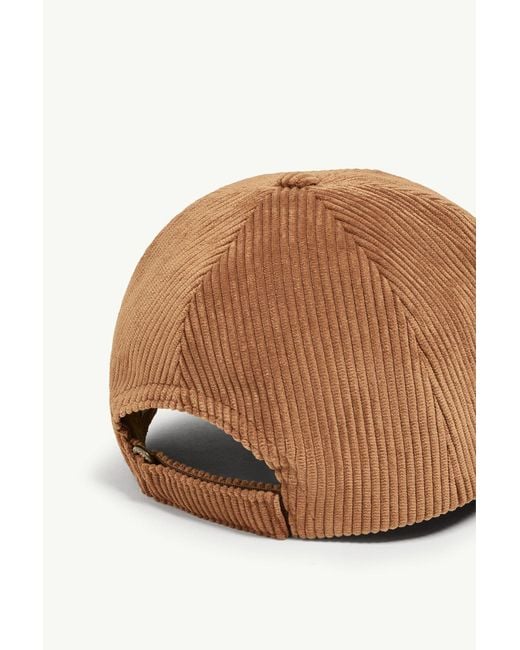 Moncler Brown Logo Patch Baseball Cap