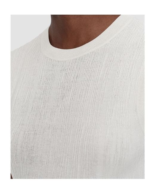 Joseph White Calife Ribbed Sleeveless Top